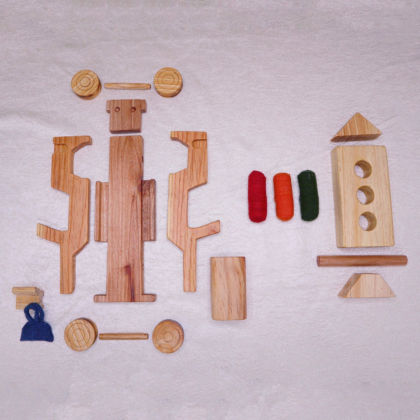 Vintage Car at the Traffic Signal